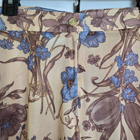Vintage Semi-Sheer Floral Skirt, Women's Size Medium/10‎ - Picture 5 of 9